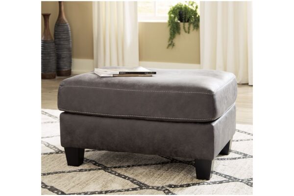 Venaldi Gunmetal Ottoman - Image 2