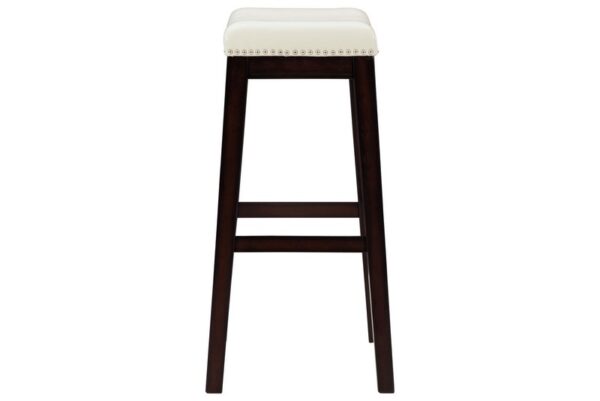 Lemante Ivory / Brown Tall Uph Stool (Set of 2) - Image 5