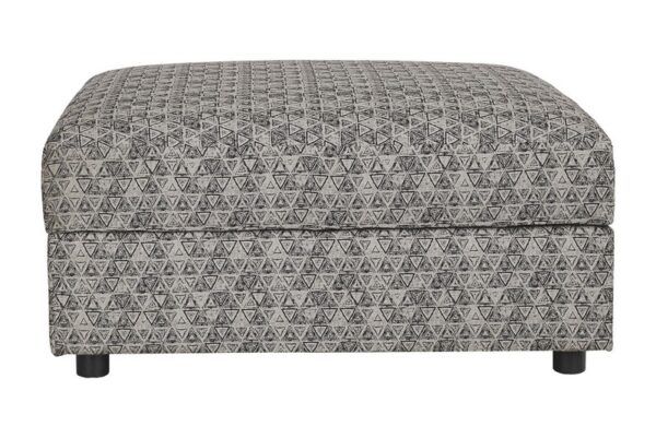 Kellway Bisque Ottoman With Storage - Image 3