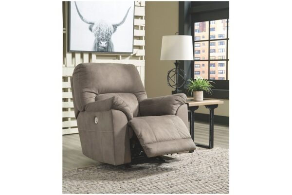 Cavalcade Slate 3 Pc. Reclining Power Sofa, Loveseat, Rocker Recliner - Image 9