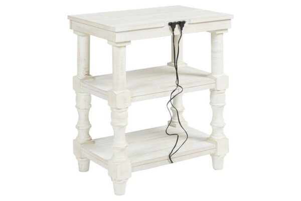 Dannerville Antique White Accent Table - Image 5