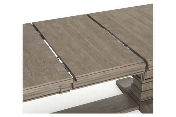 Lexorne Gray Dining Extension Table - Image 7