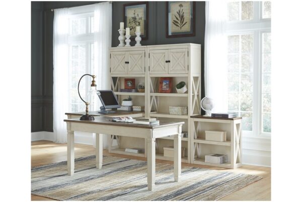 Bolanburg White / Brown / Beige Home Office Desk - Image 11