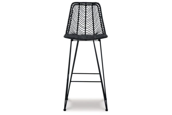 Angentree Black Tall Barstool (Set of 2) - Image 6