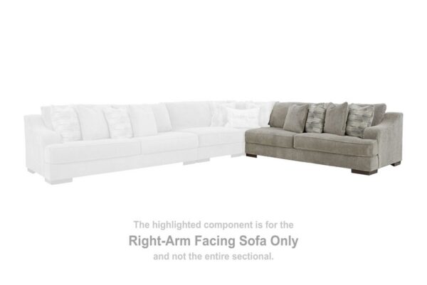 Bayless Smoke Raf Sofa - Image 2