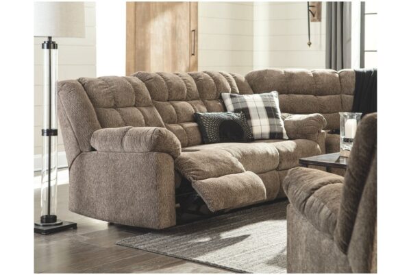 Workhorse Cocoa Reclining Sofa - Image 6