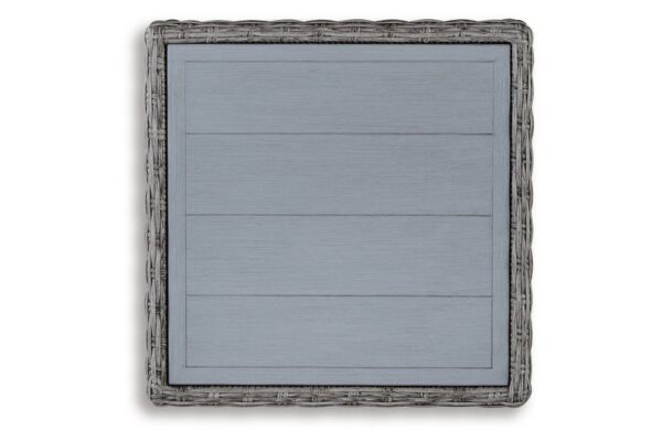 Naples Beach Light Gray Square End Table - Image 4