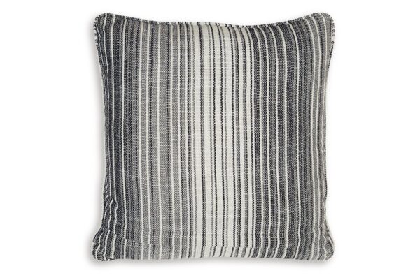 Chadby Next gen Nuvella Black / White / Gray Pillow - Image 3