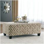 Dovemont Putty Oversized Accent Ottoman