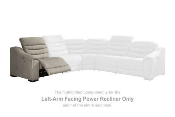 Next gen Gaucho Putty Laf Zero Wall Power Recliner - Image 2