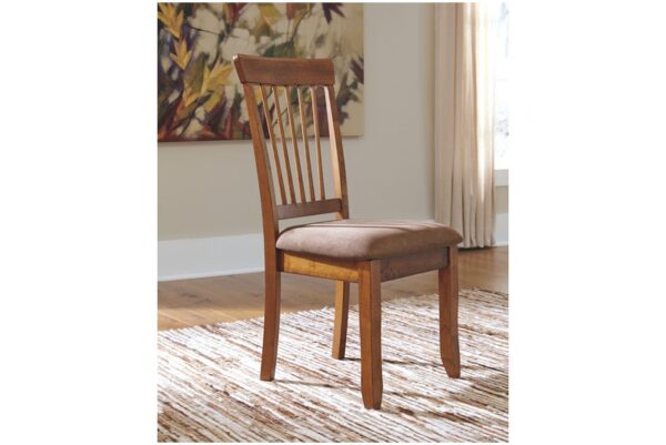 Berringer Rustic Brown Dining Uph Side Chair (Set of 2) - Image 2