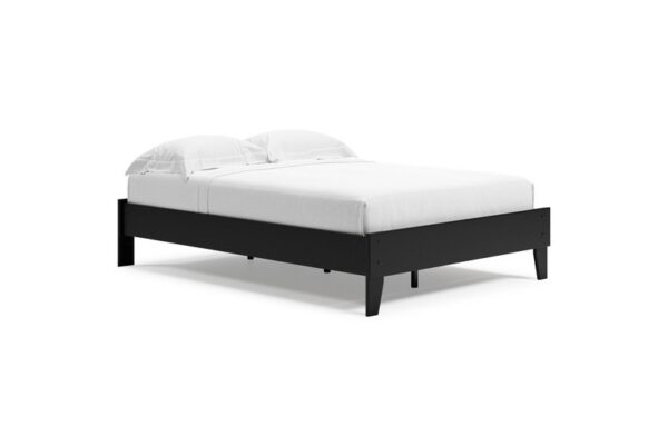 Finch Black Full Platform Bed - Image 4