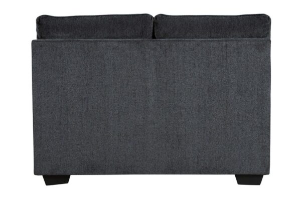 Eltmann Slate Armless Loveseat - Image 4