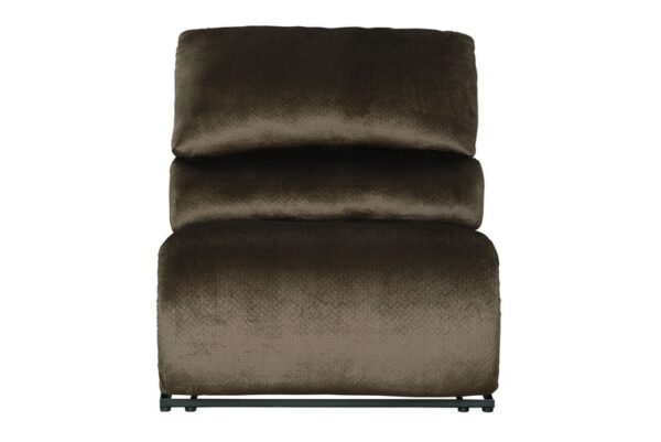 Clonmel Chocolate Armless Chair - Image 3