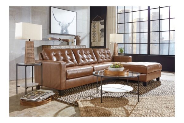 Baskove Auburn Right Arm Facing Corner Chaise 2 Pc Sectional - Image 4