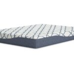 10 Inch Chime Elite 2.0 White / Blue Queen Mattress