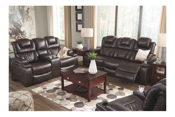 Warnerton Chocolate 3 Pc. Power Sofa, Loveseat, Recliner - Image 3