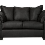 Darcy Black Loveseat