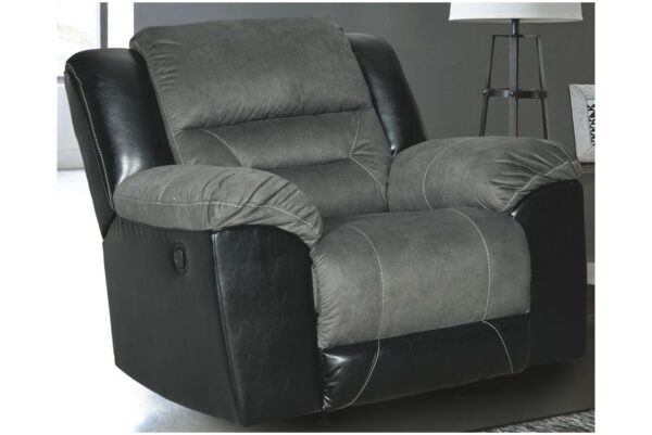 Earhart Slate Rocker Recliner - Image 2