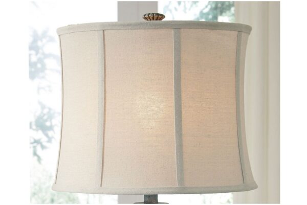 Alinae Pearl Silver Poly Table Lamp - Image 3