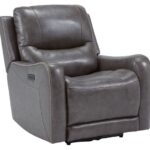 Galahad Smoke Zero Wall Recliner W/pwr Hdrst