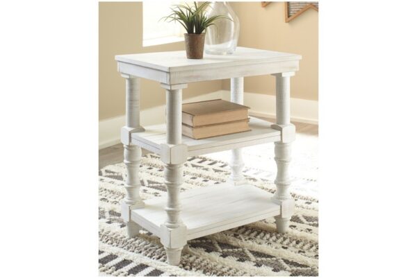 Dannerville Antique White Accent Table - Image 2