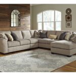 Pantomine Driftwood Right Arm Facing Corner Chaise 5 Pc Sectional