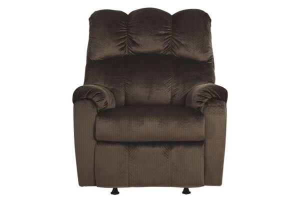 Foxfield Chocolate Rocker Recliner - Image 4