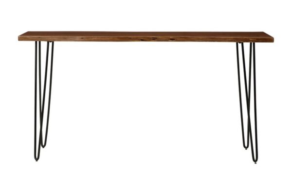 Wilinruck Dark Brown Long Counter Table - Image 3