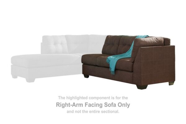 Maier Walnut Raf Sofa - Image 2