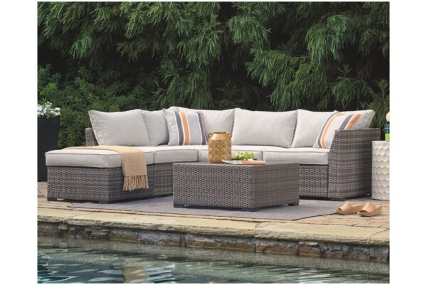 Cherry Point Gray 4 Pc. Lounge Set - Image 2