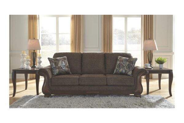 Miltonwood Teak 4 Pc. Sofa, Loveseat, Chair, Ottoman - Image 2