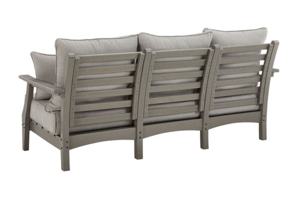 Visola Gray Sofa With Cushion - Image 5