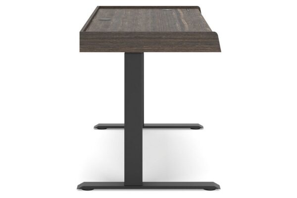 Zendex Dark Brown Adjustable Height Desk - Image 10