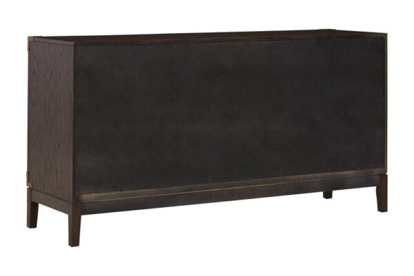 Burkhaus Dark Brown Dining Room Server - Image 5