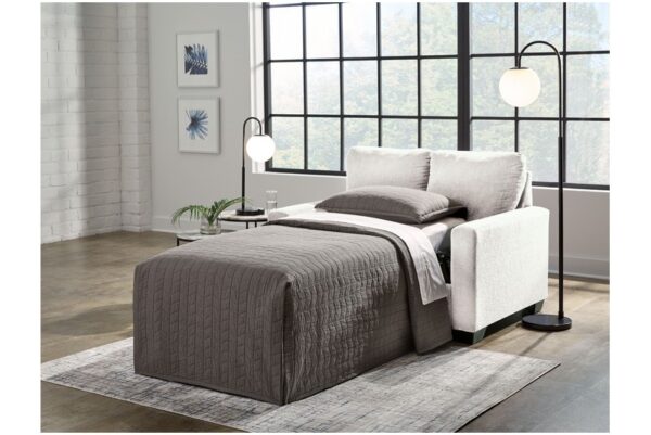 Rannis Snow Twin Sofa Sleeper - Image 8