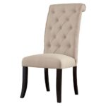 Tripton Linen Dining Uph Side Chair (Set of 2)