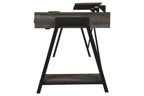 Barolli Gunmetal Gray Gaming Desk - Image 6