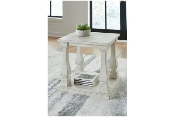 Arlendyne Antique White Rectangular End Table - Image 2