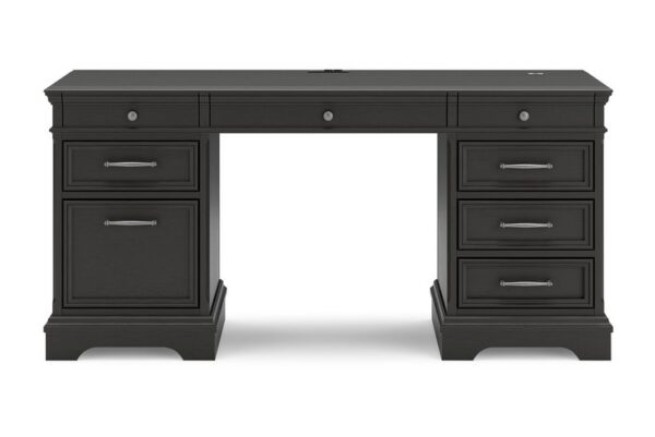 Beckincreek Black Home Office Credenza - Image 6