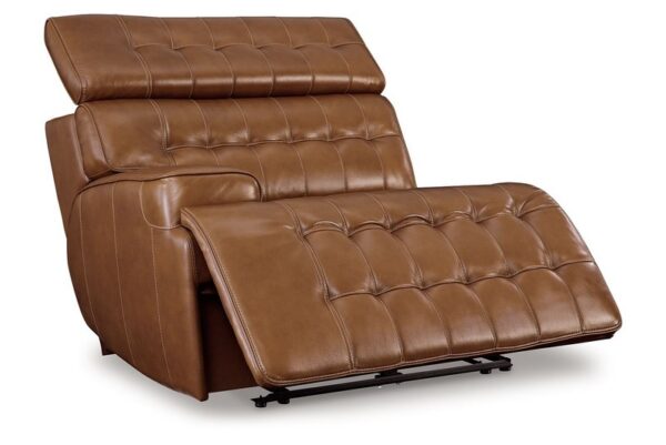 Temmpton Chocolate Laf Zero Wall Power Recliner - Image 3