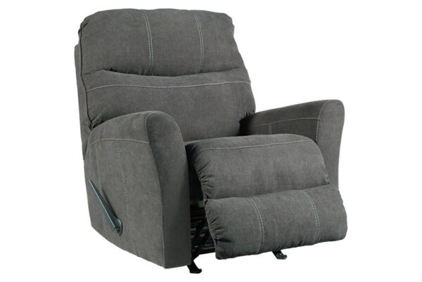 Maier Charcoal Rocker Recliner - Image 3