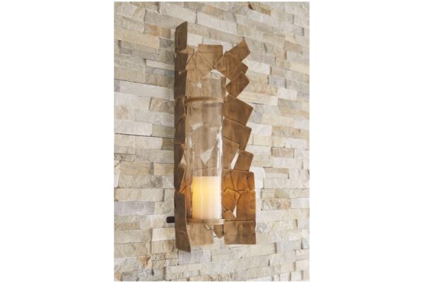 Jailene Antique Gold Wall Sconce - Image 4