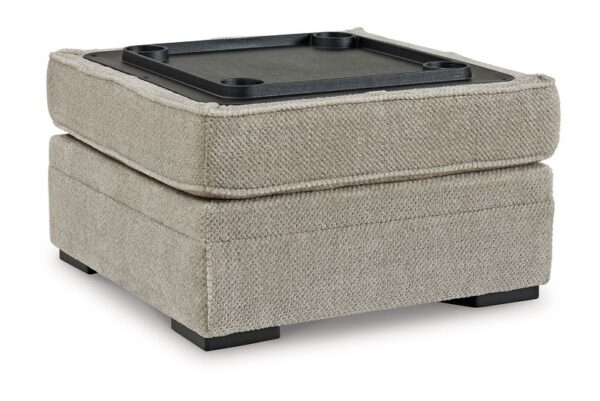 Calnita Sisal Ottoman With Storage - Image 4