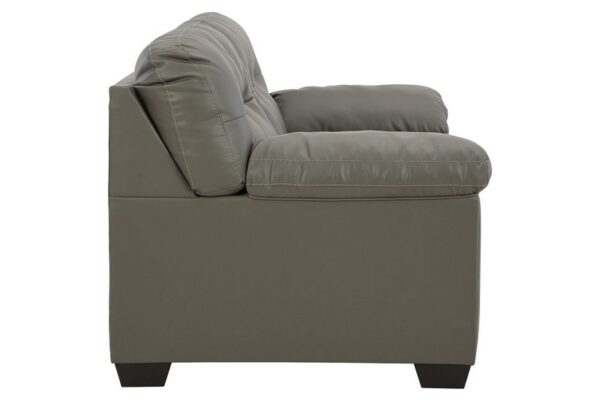 Donlen Gray Loveseat - Image 4