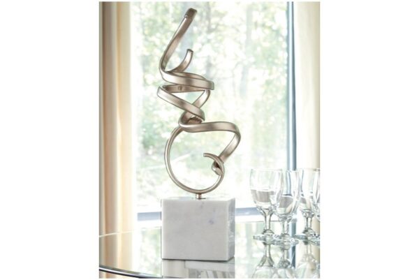 Pallaton Champagne / White Sculpture - Image 2