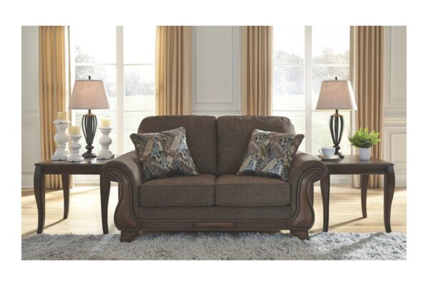 Miltonwood Teak 4 Pc. Sofa, Loveseat, Chair, Ottoman - Image 3