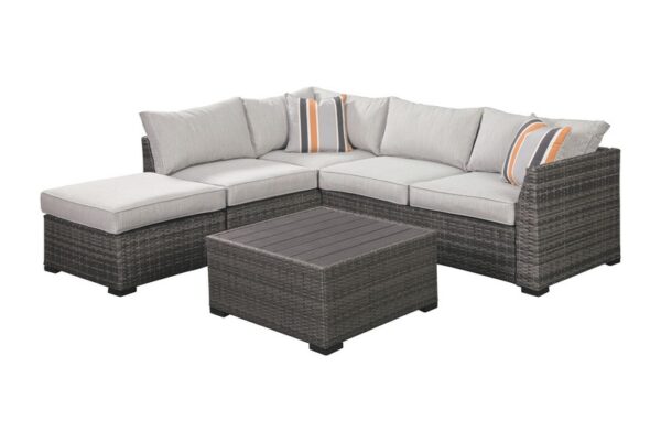 Cherry Point Gray 4 Pc. Lounge Set - Image 7