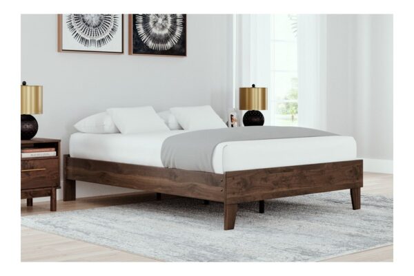 Calverson Mocha Full Platform Bed - Image 2