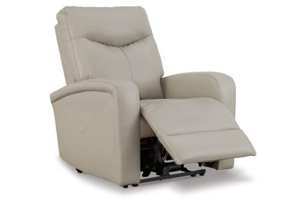 Ryversans Dove Gray Pwr Recliner / Adj Headrest - Image 3